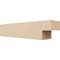 Ekena Millwork 6in. W x 6in. H x 28in. L Chapel Hill Woodgrain TimberThane Rafter Tail, Primed Tan RFTUR06X06X28CHPRCPR - alternate 1